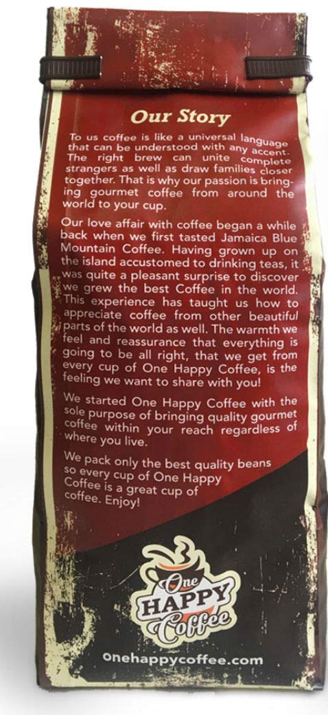 Jamaica Blue Mountain Peaberry Whole Beans Coffee, Freshly Roasted 16oz