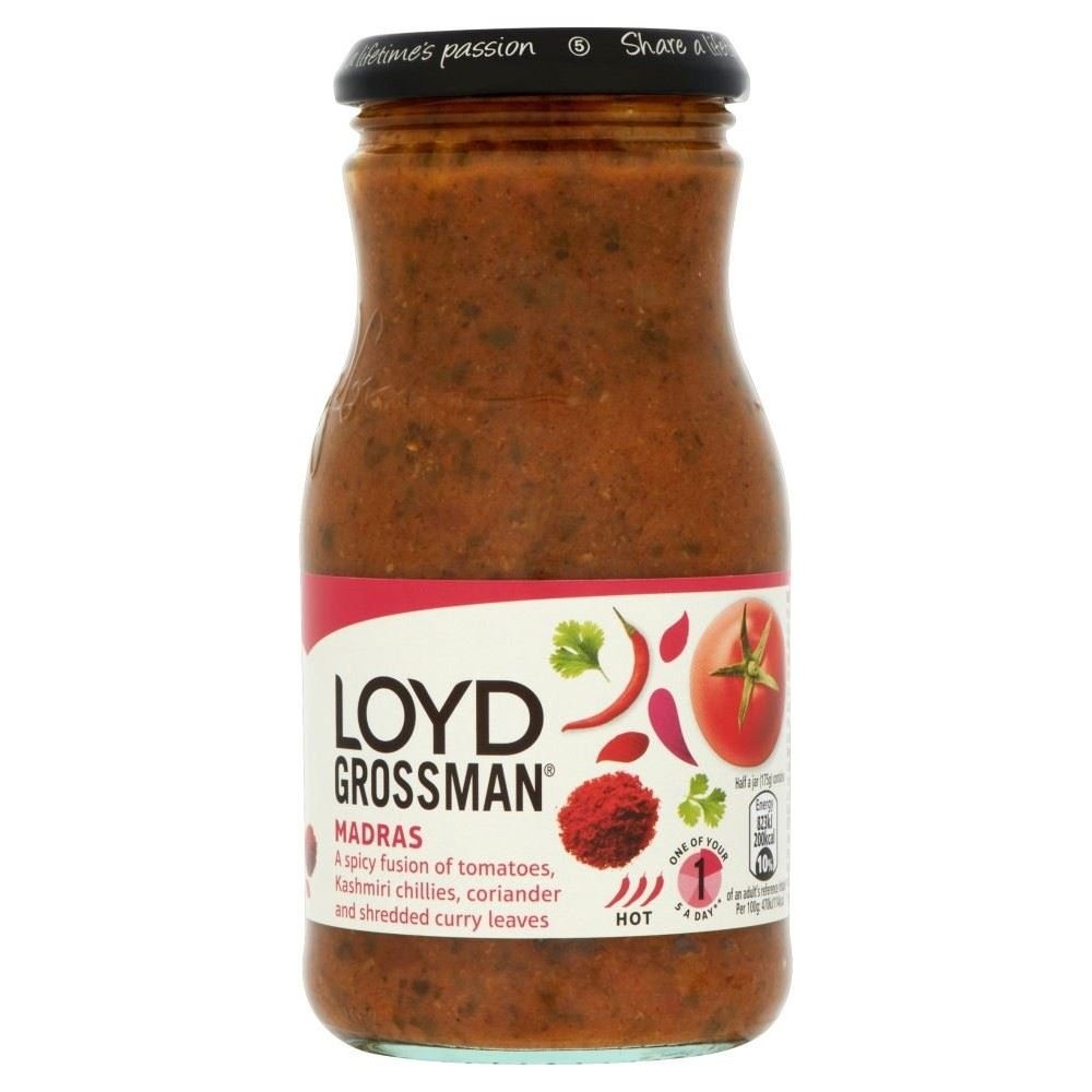 Loyd Grossman Madras Curry Sauce 350g