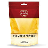 Spicy World Turmeric Powder 14 Ounce (400g) | Ground Turmeric Root, Haldi