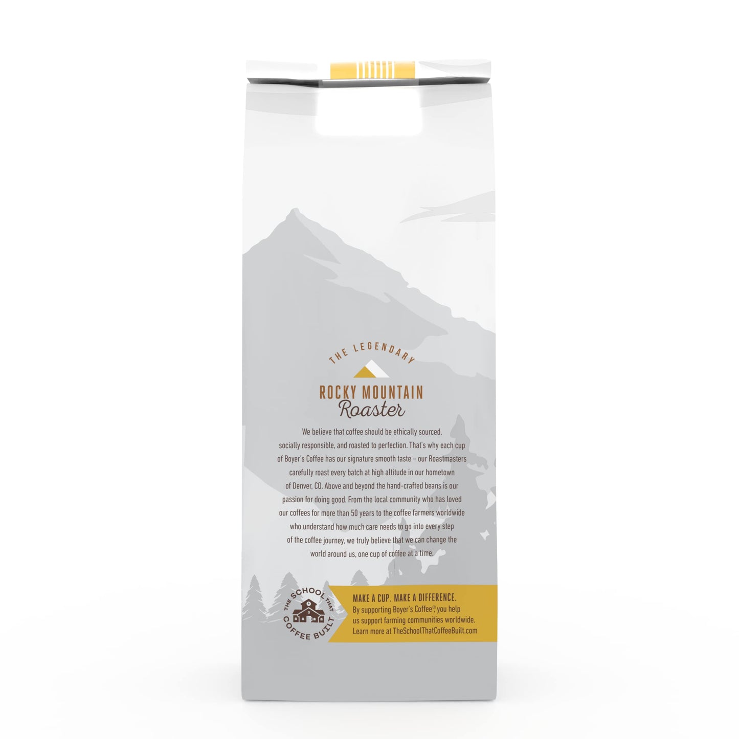Boyer's Coffee, Hazelnut Coffee, Light Roast Flavored Coffee, Whole Bean, 2.25lb Bag (1-Count)