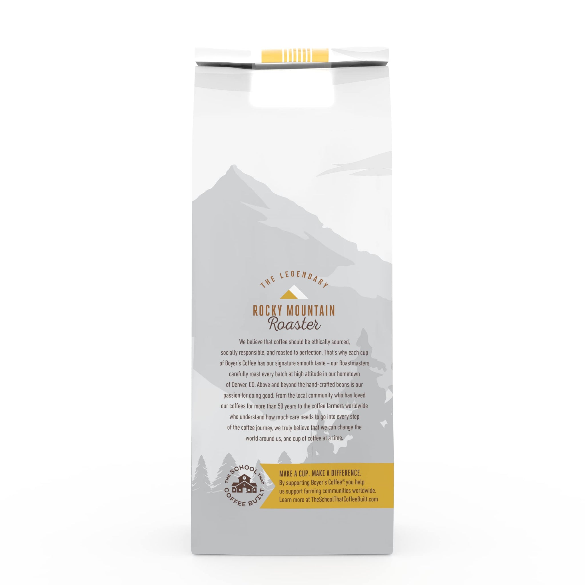Boyer's Coffee, Hazelnut Coffee, Light Roast Flavored Coffee, Whole Bean, 2.25lb Bag (1-Count)