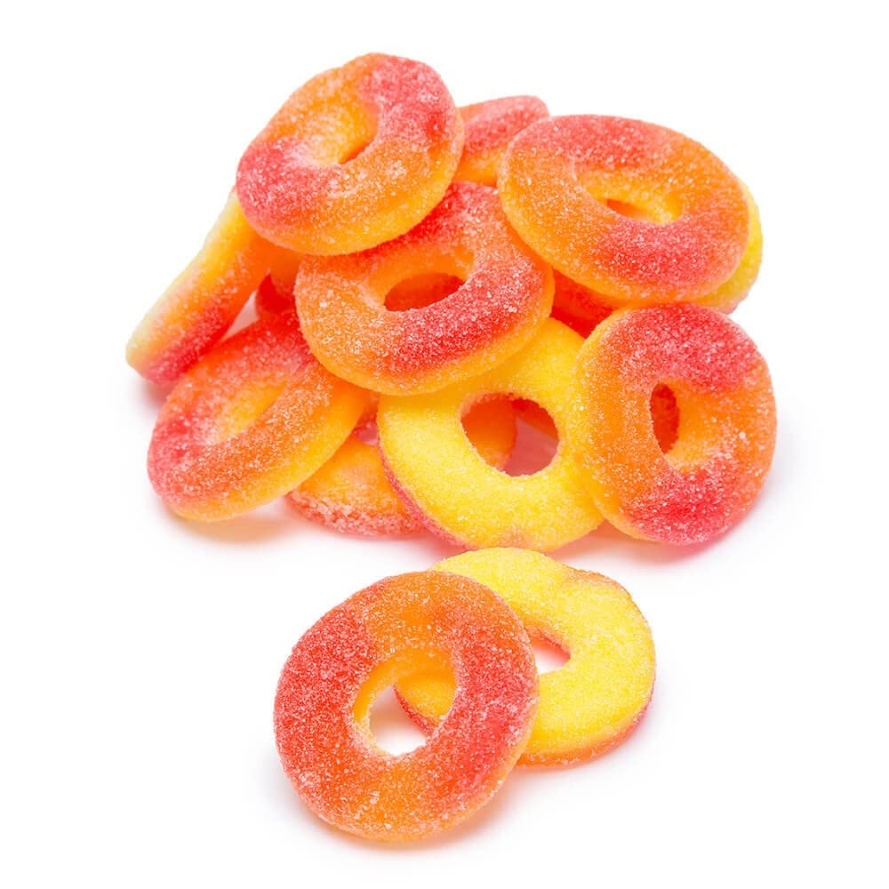 Trolli Peachie O's 5 lb. Bulk Bag