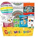 GET WELL GIFT Basket, package for Adults or kids Men, women, boy or girl Care package, Feel better soon for home or hospital, after surgery w/Balloon