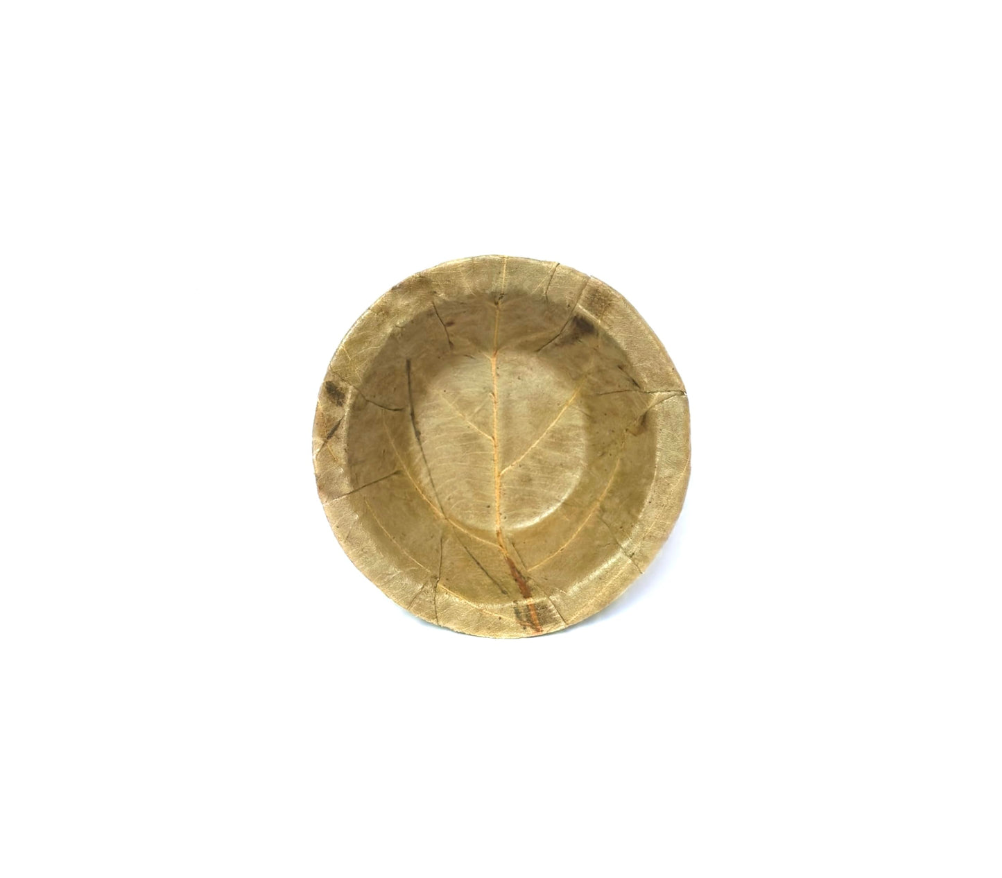 Foliumware Single Use Sal Leaf Bowls (2.9 inch, 50/pack) | Zero Waste, Biodegradable, Backyard Compostable | For Parties, Picnics, BBQ’s, Weddings