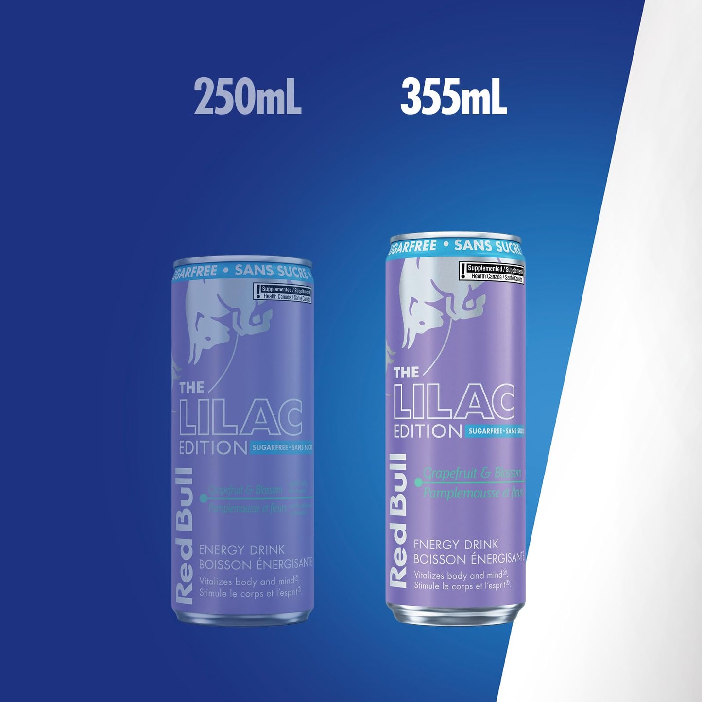 Red Bull Energy Drink, Sugar Free, Lilac Edition, Grapefruit & Blossom Flavor, 12 fl oz Cans, 24 Pack