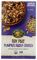 Nature's Path, Organic Flax Plus Pumpkin Crunch Cereal 12.35 Ounce