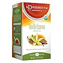 Davidson's Organics, Vanilla Essence, 25-count Tea Bags, Pack of 6