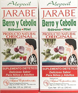 Alopecil Jarabe Berro Y Cebolla Rabano Y Miel Original 8oz (2 Pack)