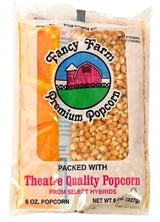 Fancy Farms Popcorn Mini-Max Kit - 8 oz. kit, 36 per case