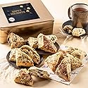 Dulcet Gift Baskets Artisan Scone Happy Holidays Gift Tin, Gourmet Pastries Gifting for Men, Women, Friends and Families