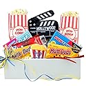 Gift Basket For Dog and Dog Owners, Movie Night Theme with Snacks Included, Dog Treats, Adult Snacks, Dog Toy, Holiday Gift Basket For Loved Ones