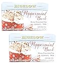 Bigelow Peppermint Bark Mint Chocolate Herb Tea (Pack of 2)