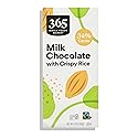 365 by Whole Foods Market, Crispy Rice Milk Chocolate Bar, 2.8 Ounce