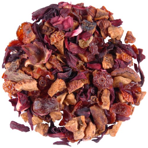 Elmwood Inn Fine Teas Strawberry Kiwi Caffein-free Fruit Infusion, 16-Ounce Pouches