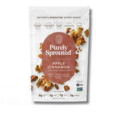 Purely Sprouted Apple Cinnamon Snack Mix - Almonds, Cashew Nuts & Pumpkin Seeds - Non-GMO, Plant-Based Protein, Gluten Free, Vegan, 4 oz