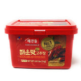 CJ Haechandle Gochujang, Hot Pepper Paste Very Hot / Korean Spicy Red Chile Paste / 6.6 lb (3kg)