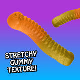 Rotten Original Gummy Worms - Low Sugar, Low Calorie, 7g Gut-Friendly Prebiotic Fiber and 3g Protein, Gluten Free Candy - 5.3 oz Share Pack [4 Pack]
