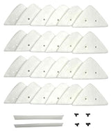 Adjustable Magnetic Window Cleaner Tool Replacement Kit, Double-Sided Window Cleaning Tool for High Outside Windows and Apartments (Kit)
