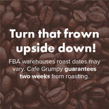 Café Grumpy Ethiopia Yirgacheffe Single Origin Whole Coffee Beans, 12 oz Bag Farm to Table Medium Roast, French Press Pour Over Cold Brew Drip