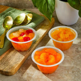 Great Value Fruit Cup Variety Pack, Diced Peaches, Mandarin Segments & Cherry Mixed Fruits in Fruit Juice, 4 oz, 24 Count (Pack of 2)