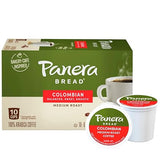 Panera Bread Colombian Medium Roast Coffee, Single Serve 10 Count Pods