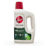 Hoover Pure Essentials Carpet Cleaner Solution, 50 oz., Fresh Rain Scent, Natural Plant Based Formula, Deep Cleaning Carpet Shampoo Solution, Pair