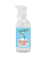 Rebel Green Fruit & Veggie Clean - Plant-Based Produce Cleaner - Natural Fruit and Vegetable Wash with No Aftertaste - Dirt & Grime Removal - Made
