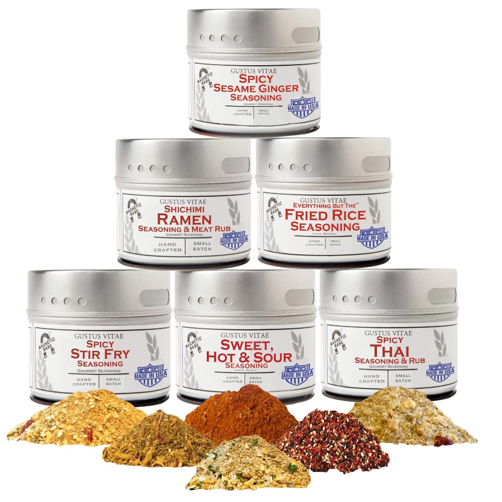 Gustus Vitae | Fried Rice Seasoning Collection | All Natural Spice Blends