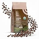JaJa Java Espresso Blend Whole Bean Coffee, Light Roast, 12 Ounces, USDA Organic, Specialty Grade Fresh Roast