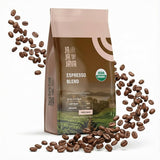 JaJa Java Espresso Blend Whole Bean Coffee, Light Roast, 12 Ounces, USDA Organic, Specialty Grade Fresh Roast