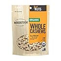 Woodstock Organic Whole Cashews, Unsalted - Case of 8-7 OZ