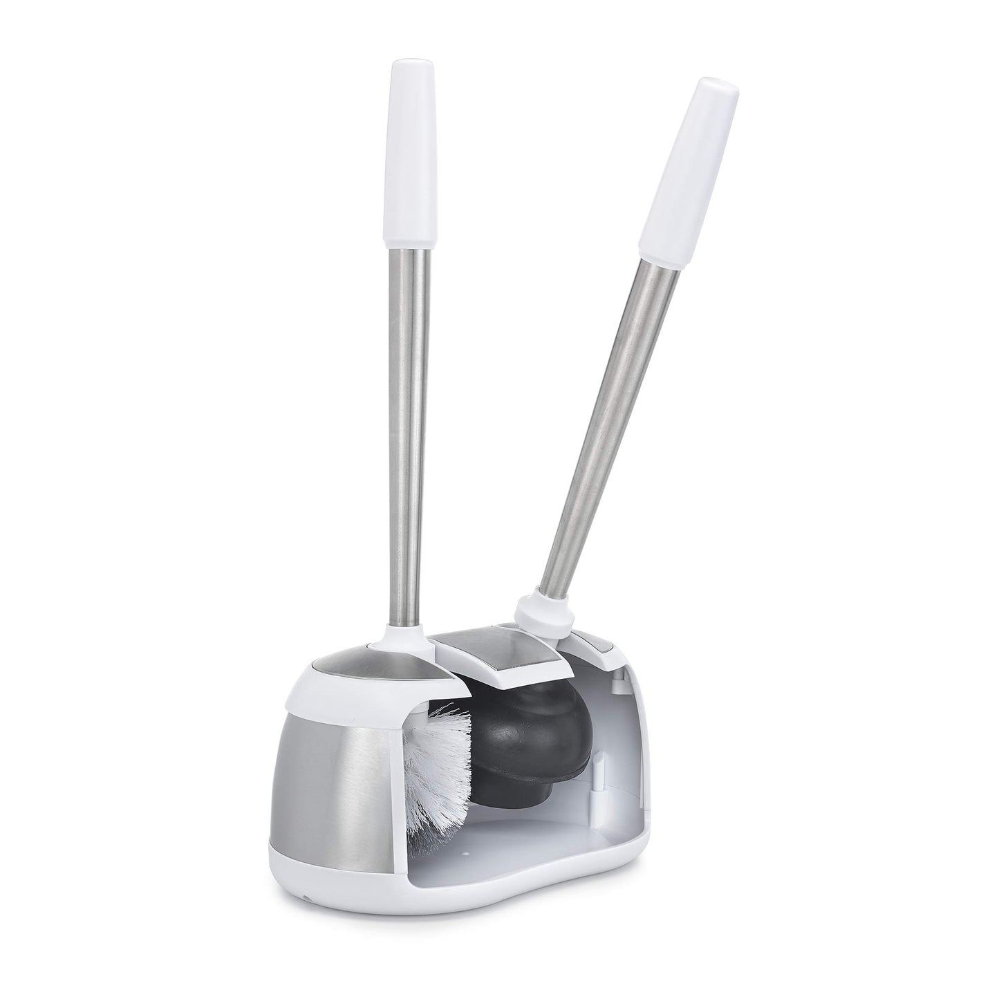 Polder Dual Bath Caddy - White