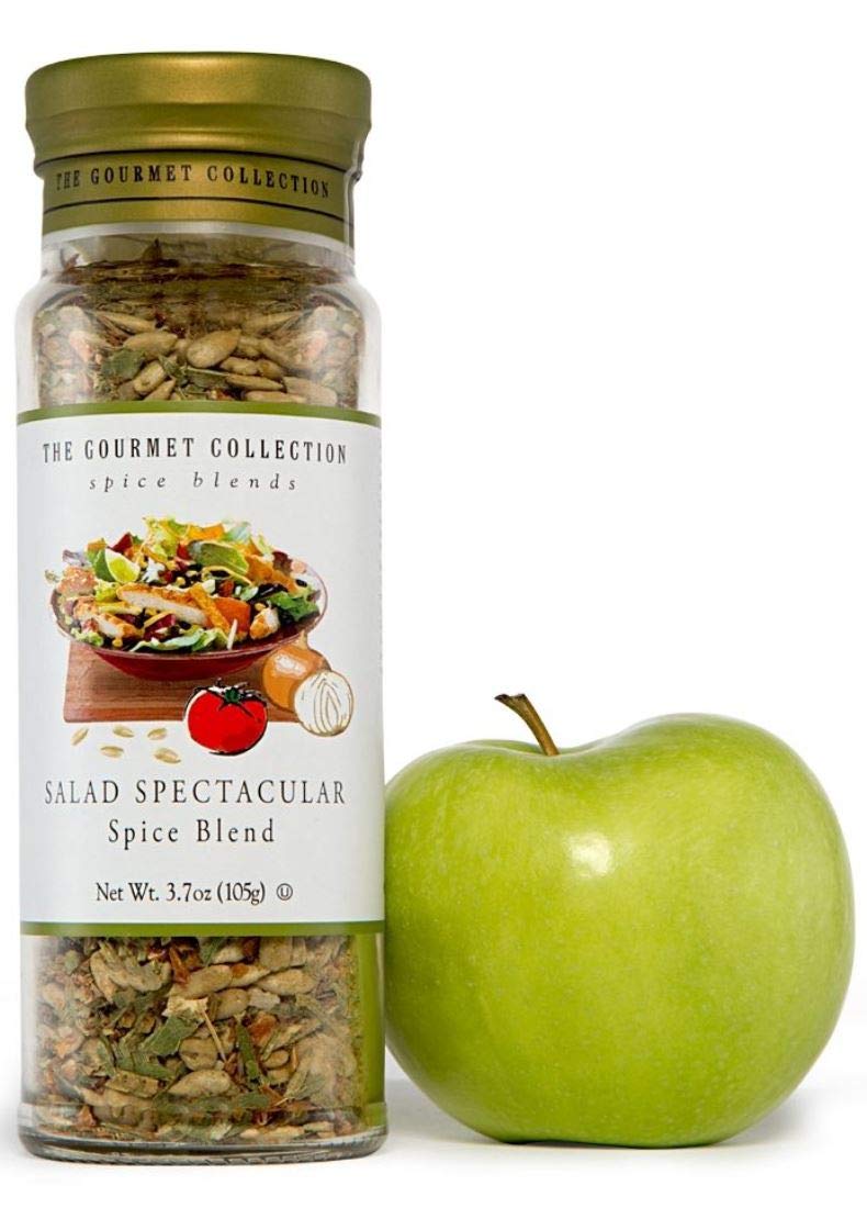 The Gourmet Collection Salad Spectacular Seasoning Blend - Great for Salad Dressing Mix, Asian Stir Fry, Vegetables - 12 Herbs & Spices - 5.5 oz