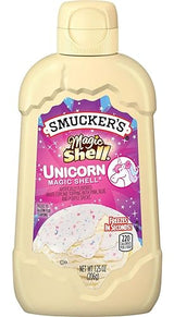 Smuckers Unicorn Magic Shell Smucker`s Topping Freezes In Seconds (1) 7.25 oz Bottle