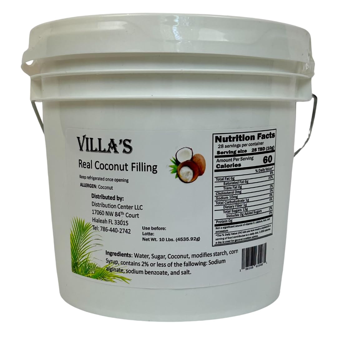 Villa's Coconut, Coconut Filling, Coconut Cake and Pastry Filling