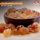 Angel Brand Gum Arabic 1.25lbs - Premium Food-Grade Acacia Gum for Baking, Arts, Crafts, and More - Versatile, Edible, and Water-Soluble Powder