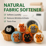 Tipitaka Laundry Wool Dryer Balls | Natural Fabric Softener - Reusable, Eco-Friendly, Reduces Drying Time - Wool Balls Replaces Dryer Sheets - 3 XL
