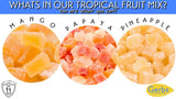 Gerbs Sweetened Tropical Dried Fruit Snack Mix 2 lbs. | Unsulfured, No Artificial Additives, Resealable Bag | Lightly Sweet & Juicy Blend | Top 14