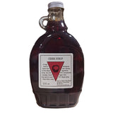Pure Cider Syrup, Vermont Family Farm Made, Sweet, Tangy, Boiled Cider and Pure Maple Syrup Blend, 12 fl oz glass bottle