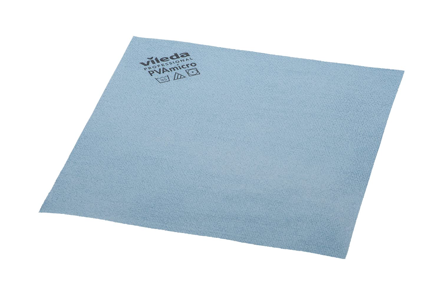 Vileda Professional | PVA Microfiber Cloth | All Purpose Cleaning Shammy | Synthetic Chamois Towel | Smooth & Absorbent Materials | 5 Pack Blue