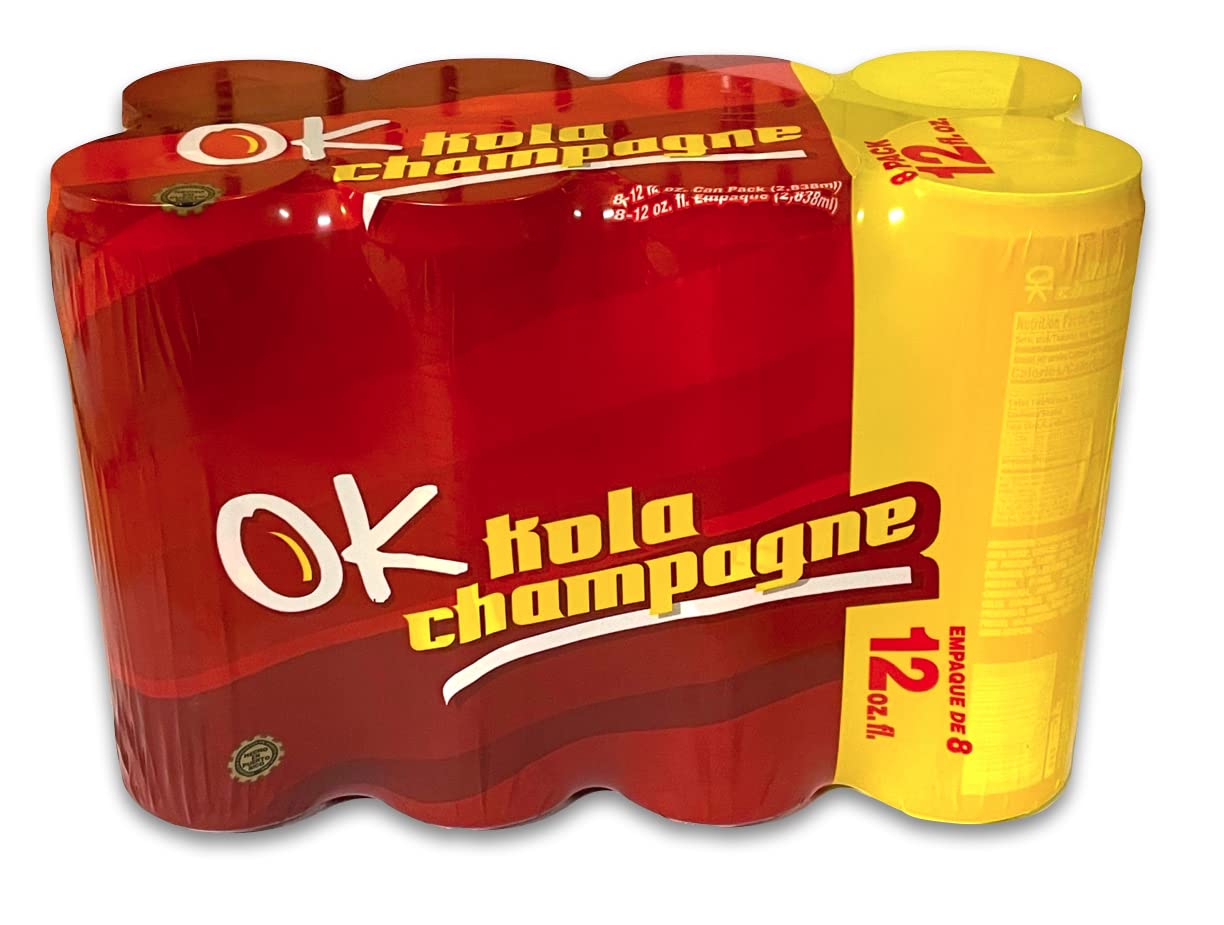 Ok Kola Champagne - Puerto Rico Soda (8 Pack)