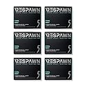 RESPAWN by 5 Sugar Free Focus Chewing Gum 6ct Variety Pack 90 Sticks, Cool Mint, 80 Count