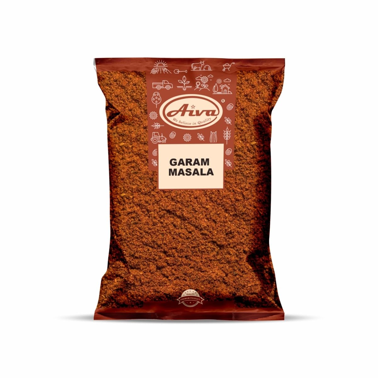 Aiva Garam Masala Ground Spice Blend | Garam Masala Powder | Indian Masala for Cooking | Aromatic Mixed Spices for Curry | Gravies | Marinades
