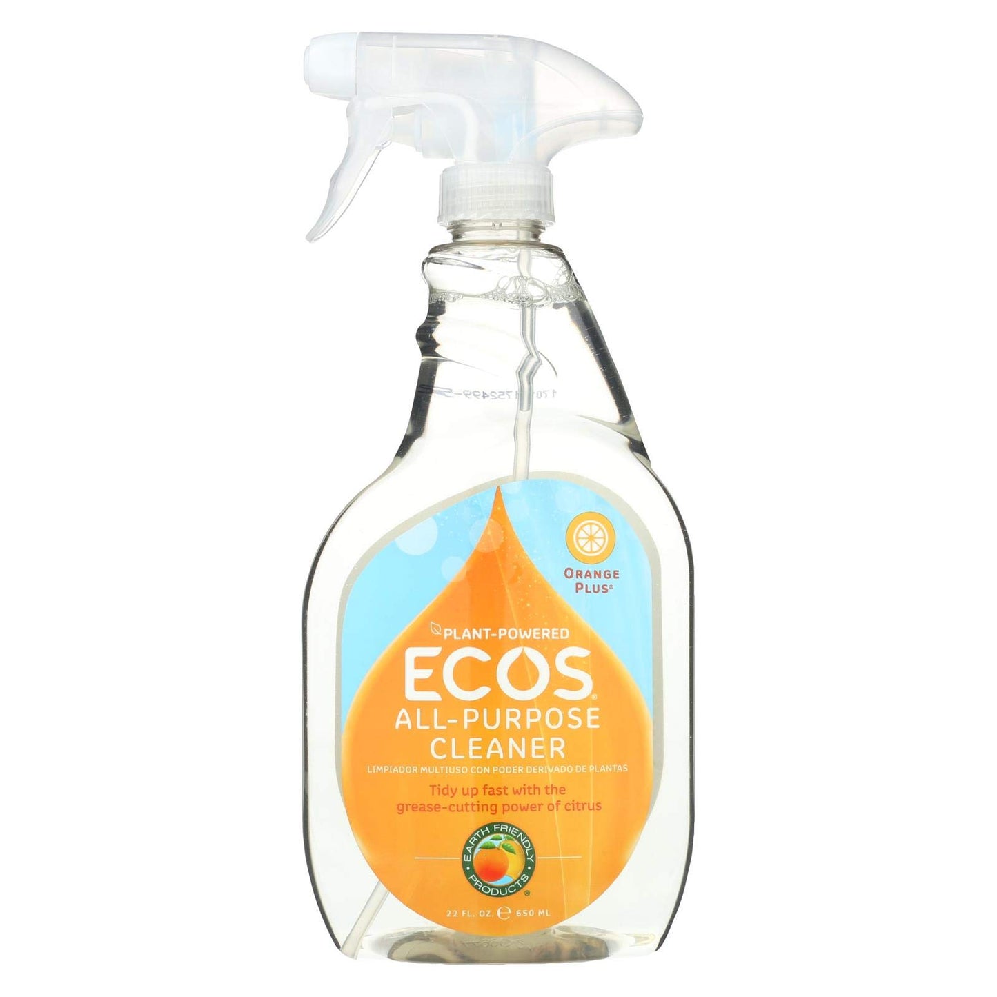 Earth Friendly Orange Plus Cleaner Spray - 22 Fl Oz