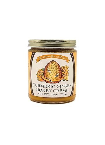 Turmeric Ginger Honey Creme - 11.5 oz. - Sleeping Bear Farms