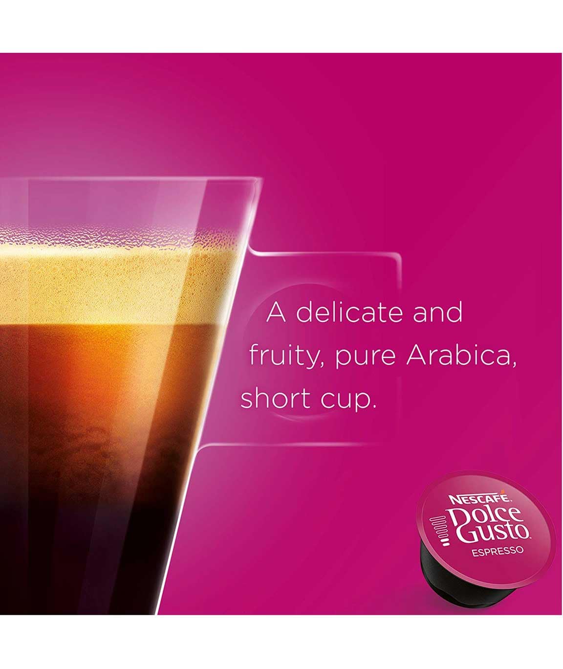 NESCAFÉ Dolce Gusto Espresso Coffee Pods, 30 Capsules (Pack of 3, Total 90 Capsules, 90 Servings)