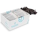Teazzers Premium All-Natural Black Tea Bags - Great for Foodservice Commercial Ice Tea Brewers | Unsweetened USA-Made Bulk Tea for Restaurants, Cafés