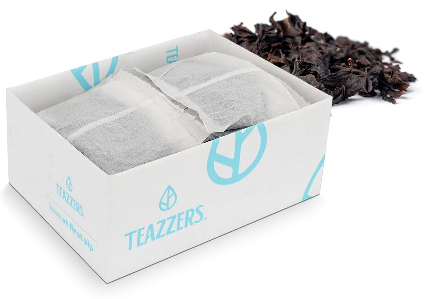 Teazzers Premium All-Natural Black Tea Bags - Great for Foodservice Commercial Ice Tea Brewers | Unsweetened USA-Made Bulk Tea for Restaurants, Cafés