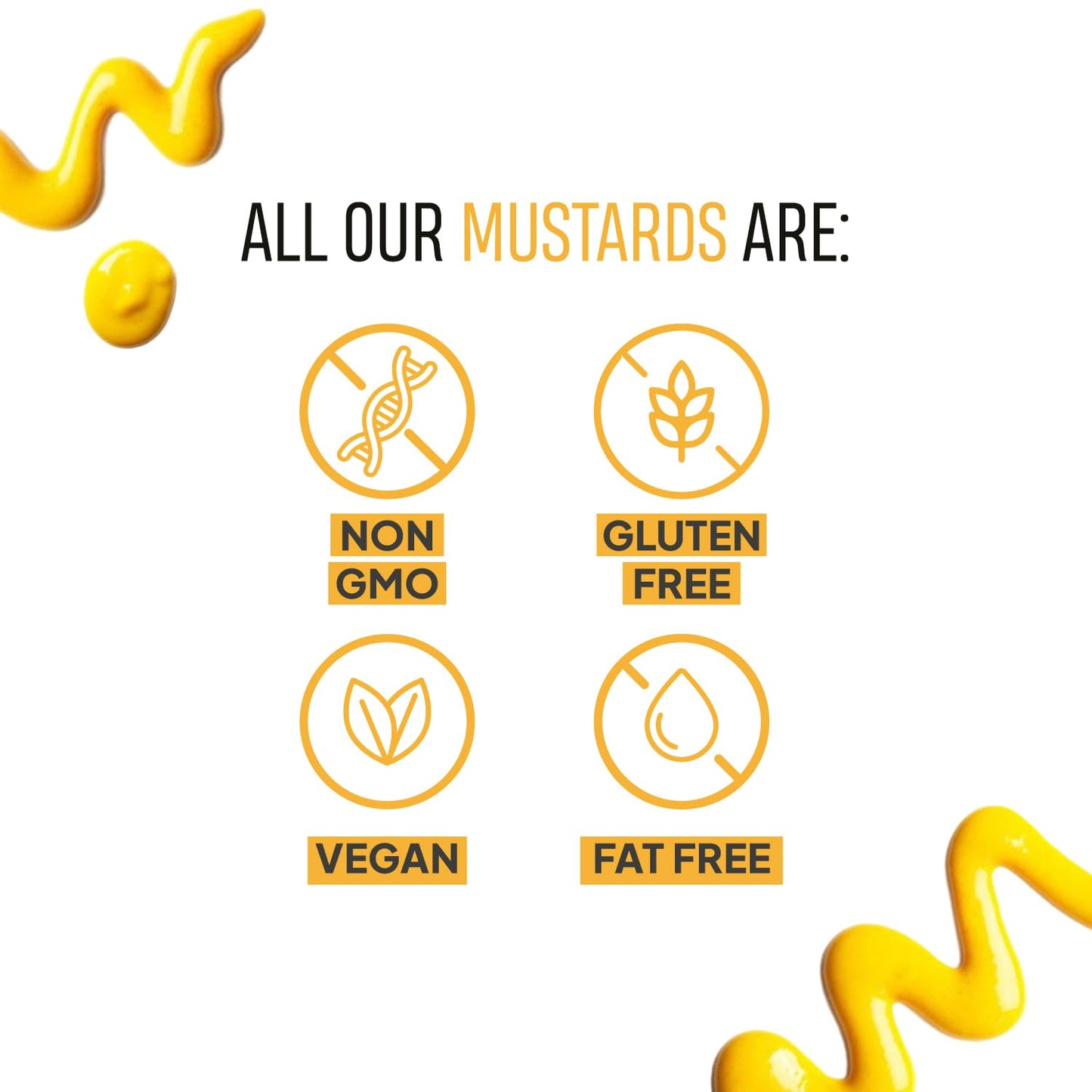 McCaffrey Sriracha Mustard - Spicy Mustard with Sriracha Chili Peppers - Bold Condiment for Sandwiches, Burgers, Dips & Marinades - Clean Ingredients