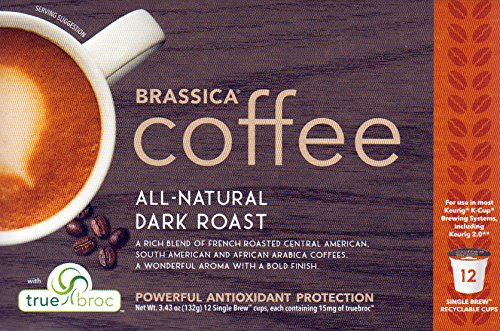 Brassica Coffee-Dark Roast Recyclable K-Cup Compatible Cups
